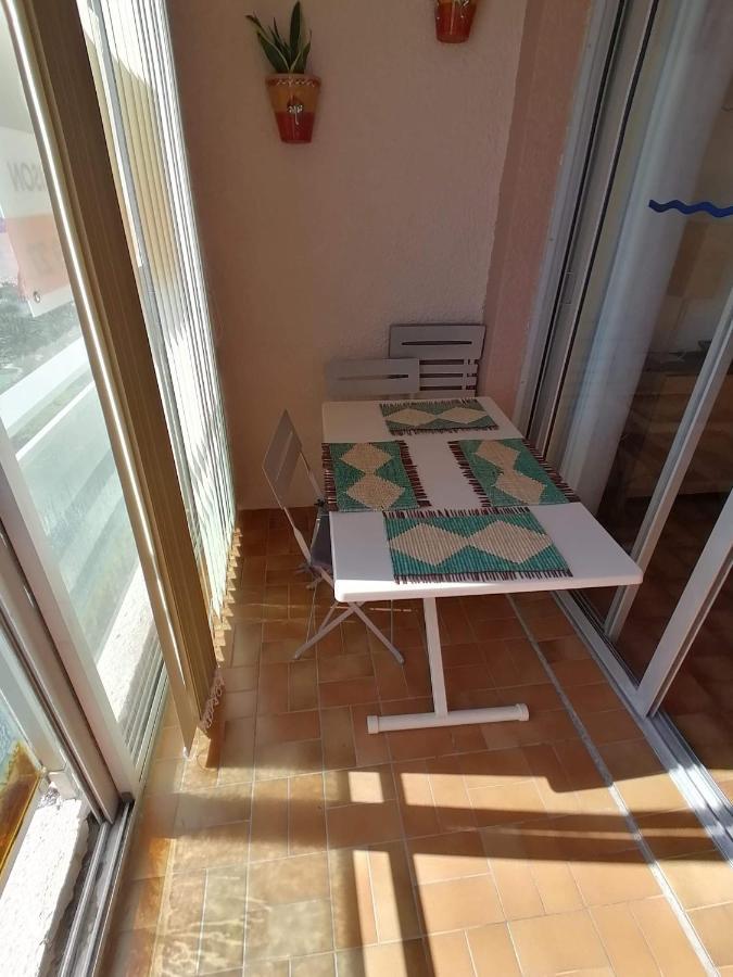 Studio vue sur la mer au 6ème et dernier étage Canet-en-Roussillon Extérieur photo