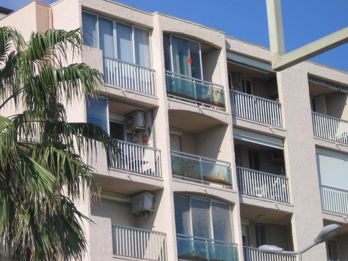 Studio vue sur la mer au 6ème et dernier étage Canet-en-Roussillon Extérieur photo