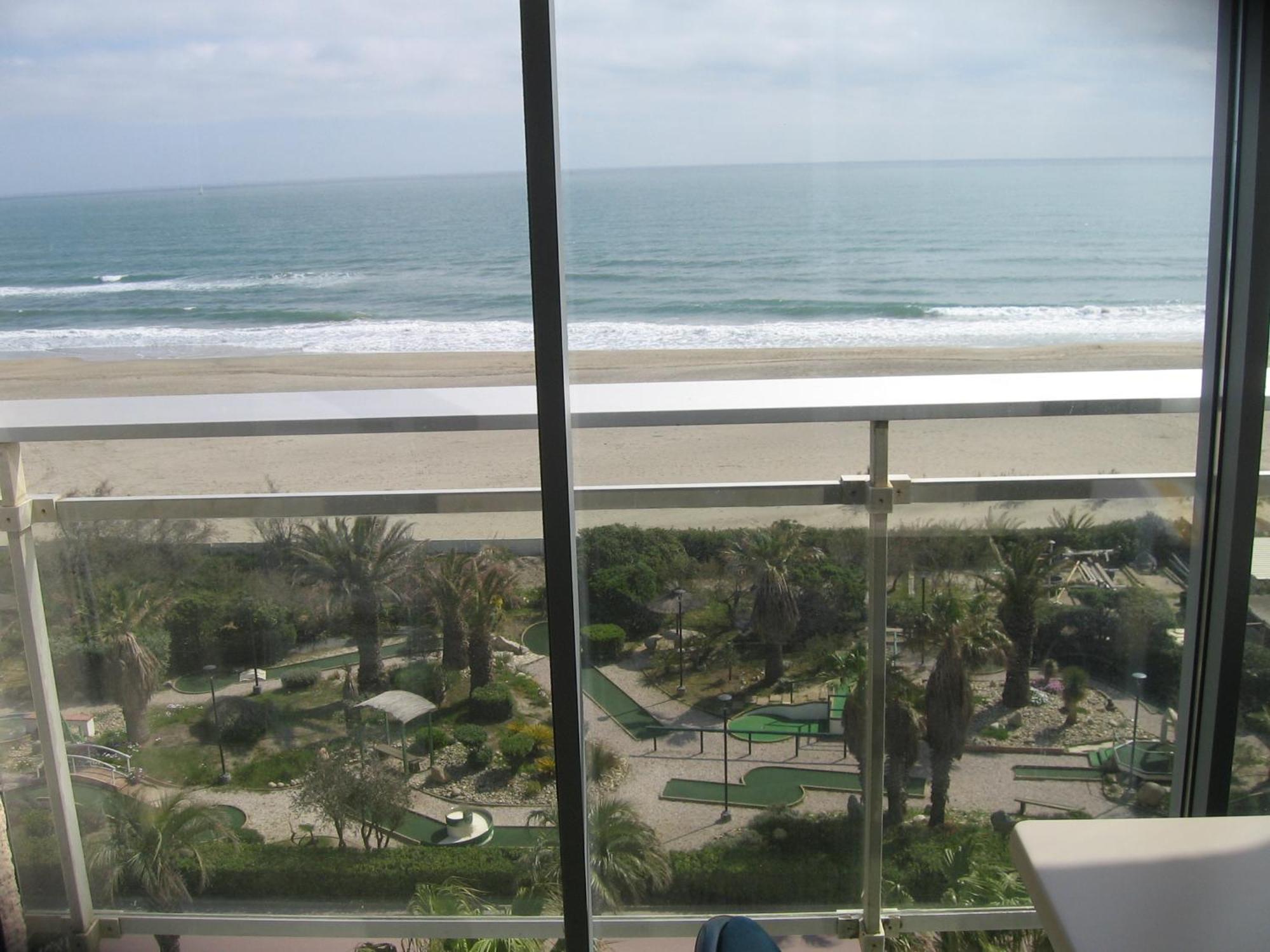 Studio vue sur la mer au 6ème et dernier étage Canet-en-Roussillon Extérieur photo